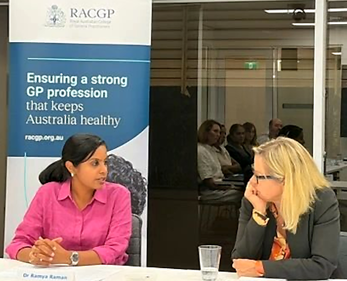 Dr Ramya Raman at the WA University Think Tank